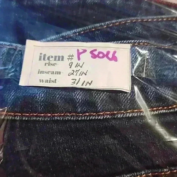 P5026 Talbot signature slim ankle 12/31 dark wash - Picture 7 of 7